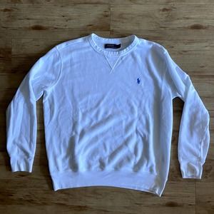 Polo Ralph Lauren Men’s White Sweatshirt